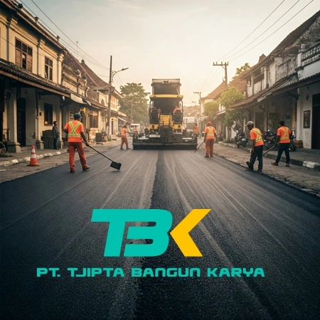 jasa pengaspalan jalan hotmix jogja