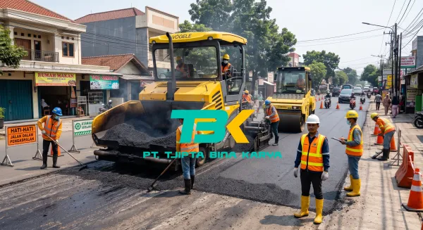 jasa pengaspalan jalan depok