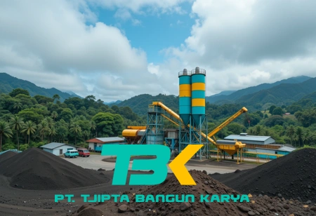 Pabrik AMP Aspal Hotmix Serang