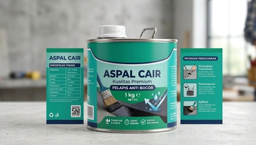 aspal cair kemasan hemat