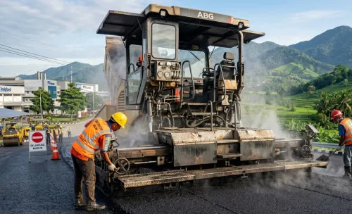 jasa aspal di purwakarta menggunakan aspal hotmix
